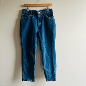 Women Everlane Cropped Blue Denim Organic Cotton Size 31 crop 90's